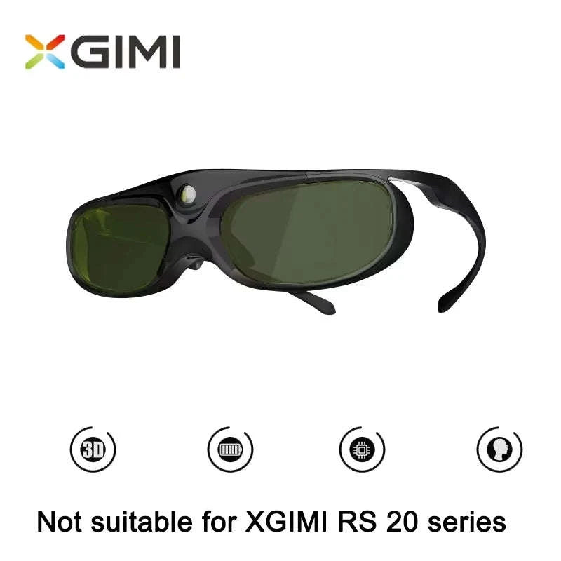 XGIMI DLP-Link Active 3D Glasses for Projectors with Built-in Battery-Default Title