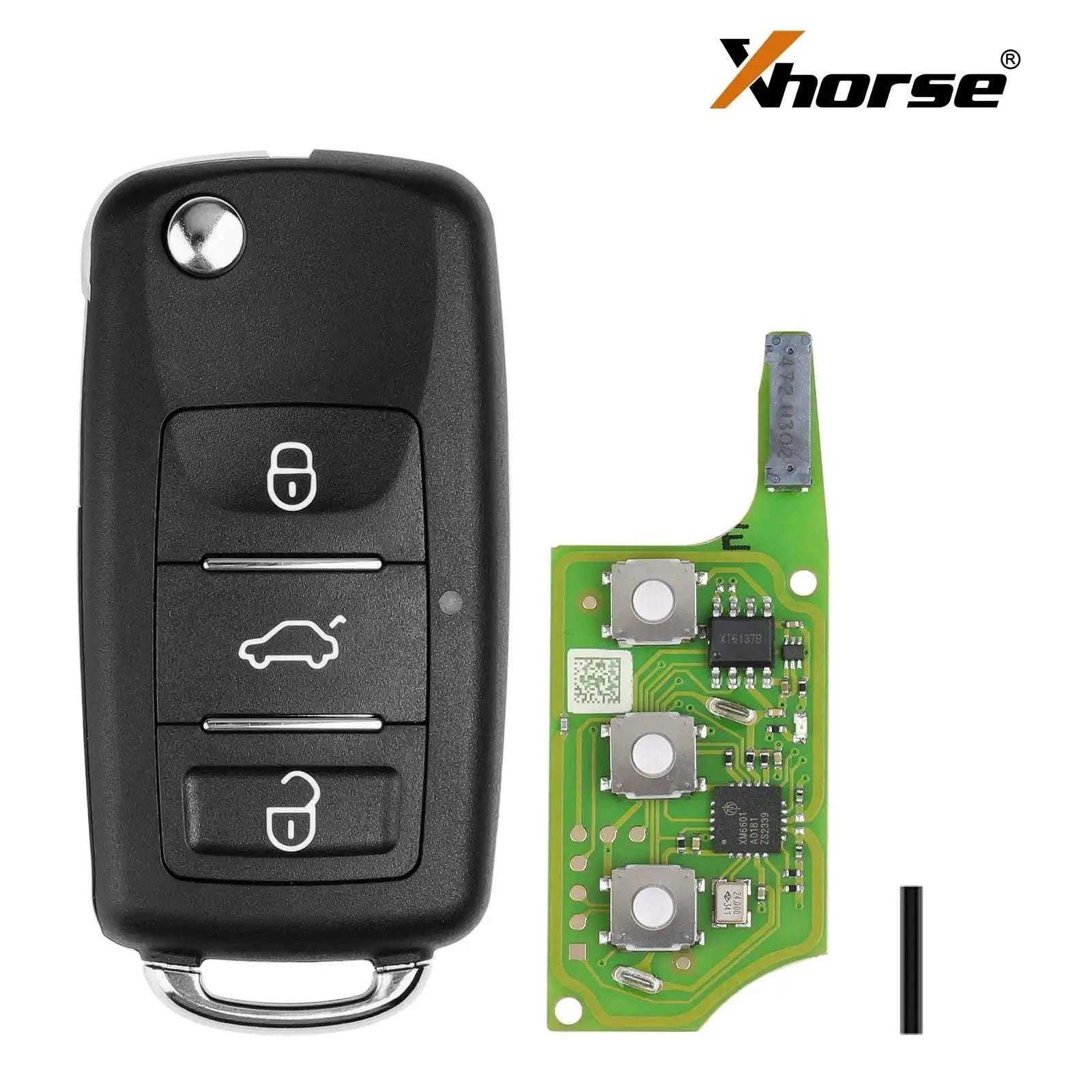 Xhorse XEB510EN Volkswagen B5 Super Remote with XT27B Super Chip (5‑Pack)-CZECH REPUBLIC