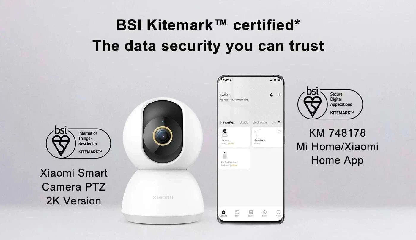 Xiaomi 2K Indoor Smart Camera 360° WiFi Baby Monitor Security Cam-Add AU Adapter