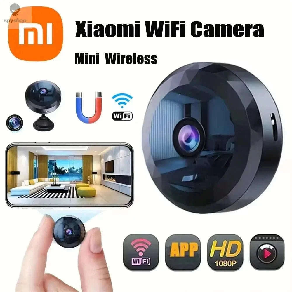 Xiaomi A11 Mini Wireless Security Camera with Magnetic Mount-Camera and 64GB
