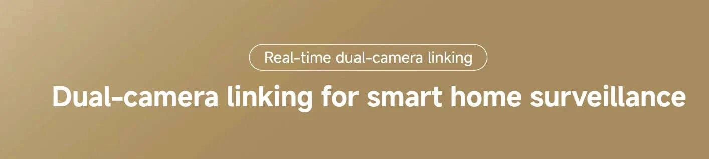 Xiaomi C300 Dual Lens Smart Camera 360° AI WiFi 6 Home Security-Add UK Adapter