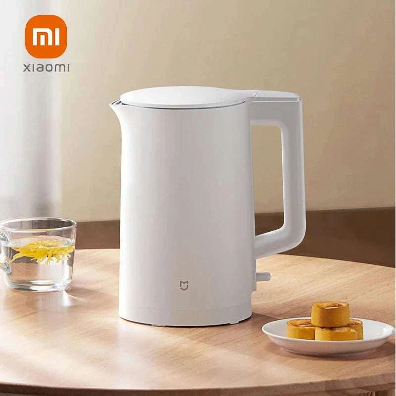 Xiaomi Electric Kettle 1.5L 1500W Fast Boil Stainless Steel-220V white N1 / AU / China Mainland