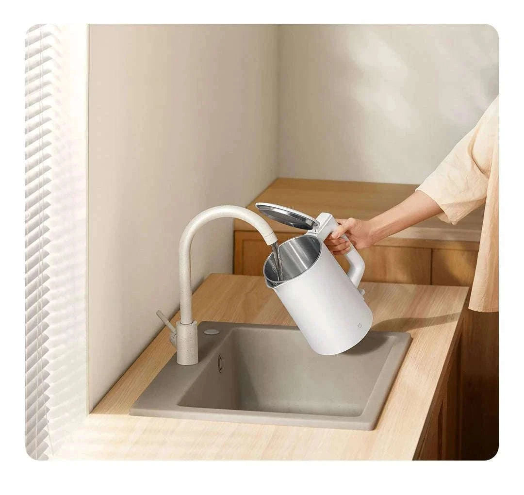 Xiaomi Electric Kettle 1.5L 1500W Fast Boil Stainless Steel-220V white N1 / AU / China Mainland