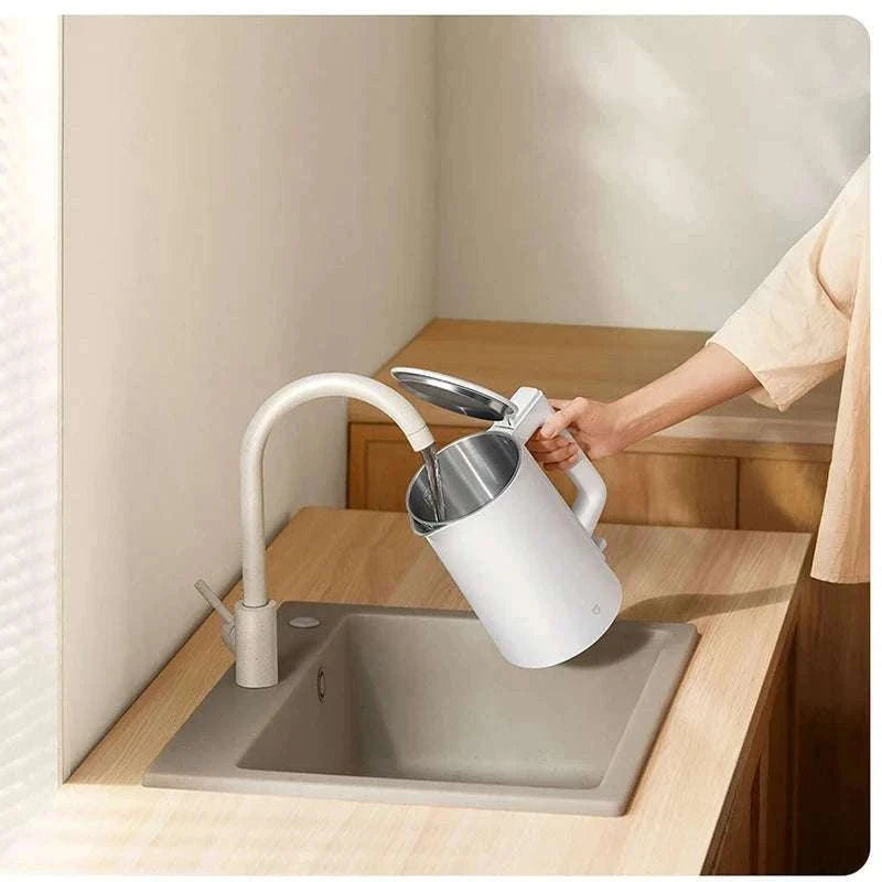 Xiaomi Electric Kettle 1.5L 1500W Fast Boil Stainless Steel-220V white N1 / AU / China Mainland