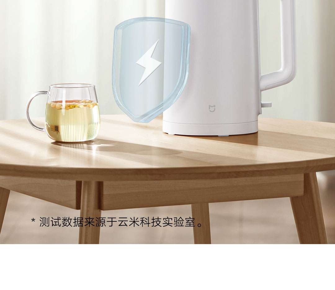 Xiaomi Mi Electric Kettle N1 1.5L 1500W Fast Boil Double-Layer-WHITE / UK
