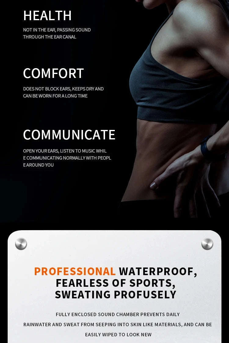 Xiaomi Mijia Bone Conduction Earphones-Black / CHINA