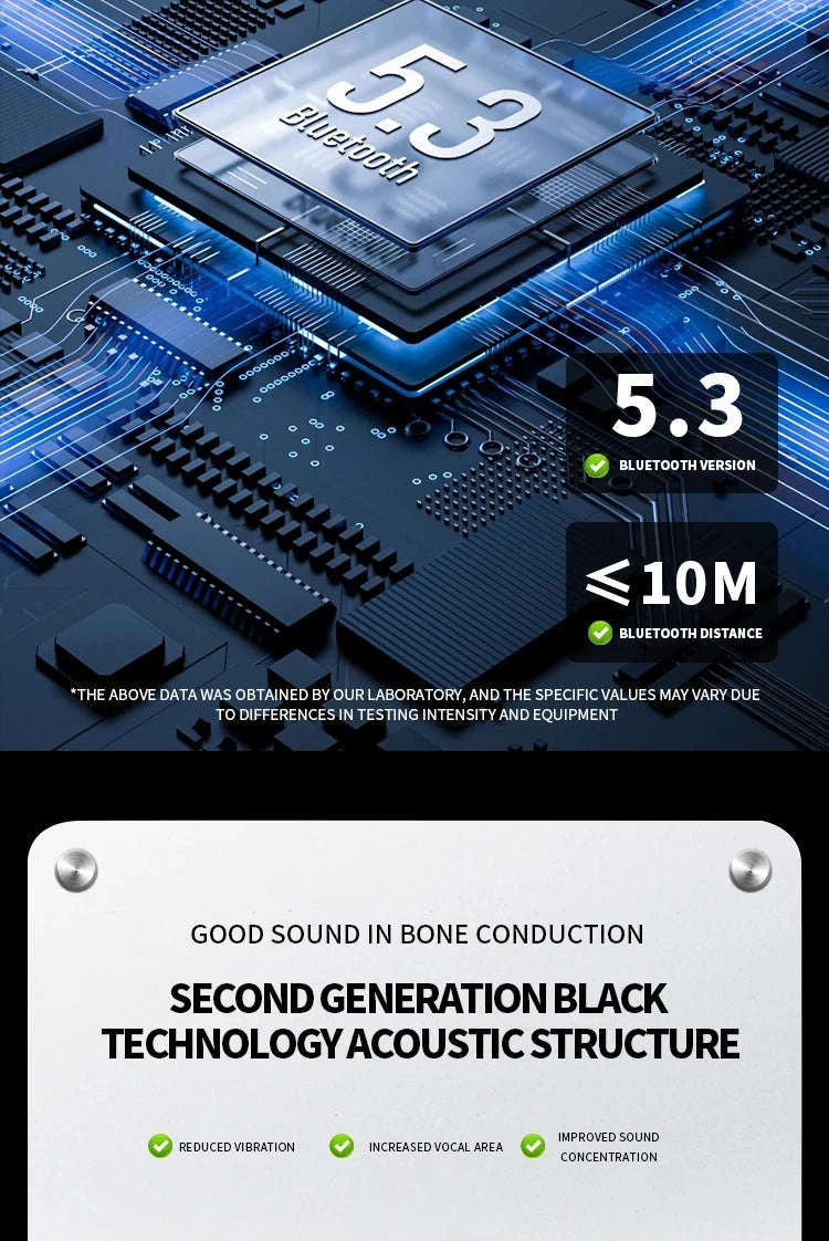 Xiaomi Mijia Bone Conduction Earphones-Black / CHINA