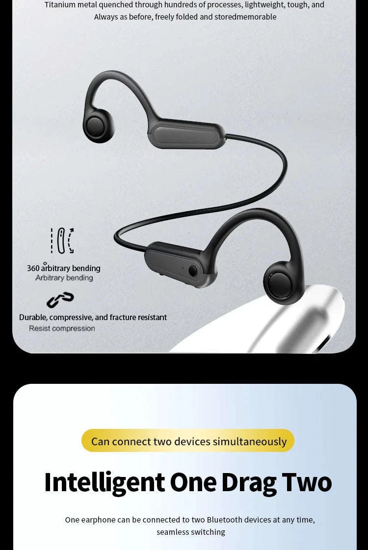 Xiaomi Mijia Bone Conduction Earphones-Black / CHINA