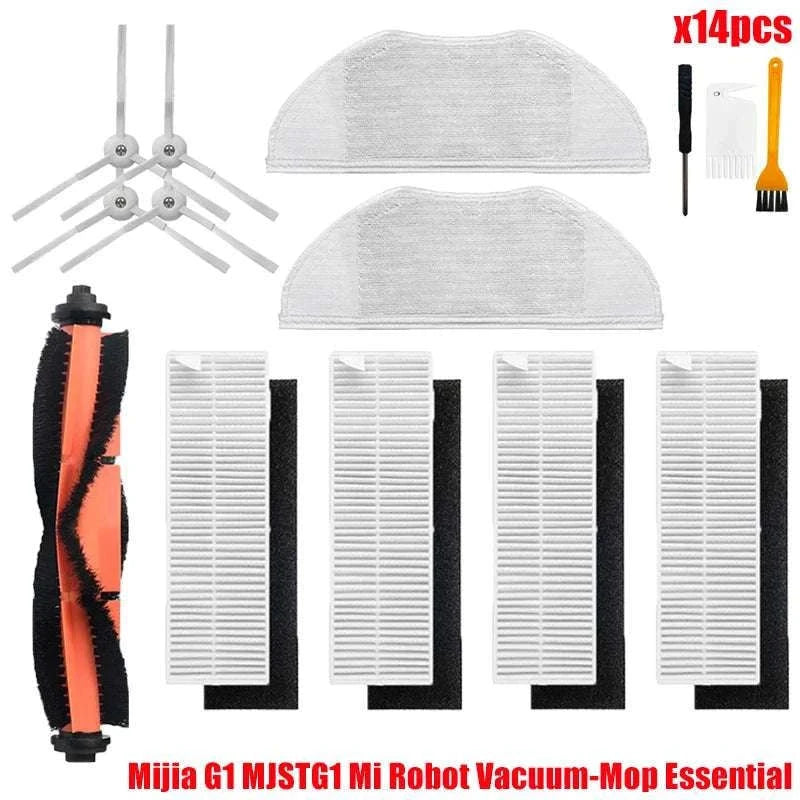 Xiaomi Mijia G1 Vacuum Parts Kit Brushes Filter Mop Cloth-set21