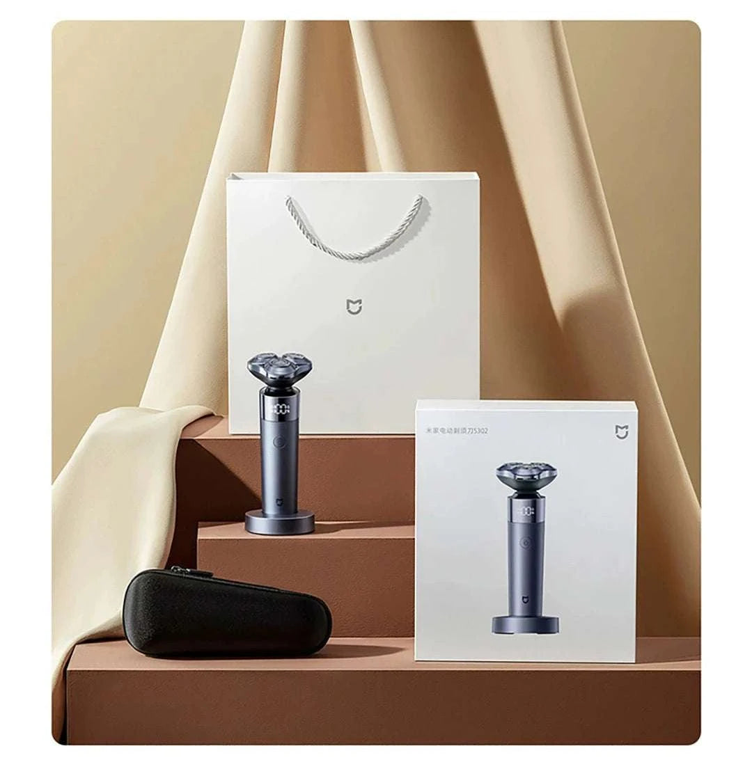 Xiaomi Mijia S302 Electric Shaver for Men 360° Floating Wet Dry-Mijia S302 / China Mainland