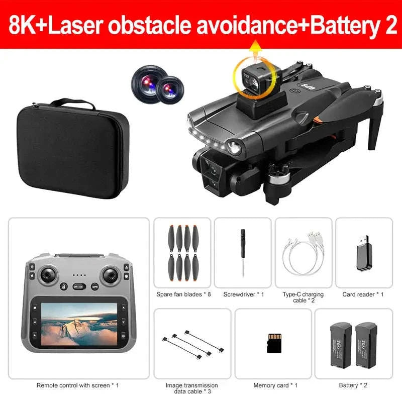 Xiaomi Mijia V198MAX Drone 8K Professional FPV Quadcopter-Normal-8K-Battery1