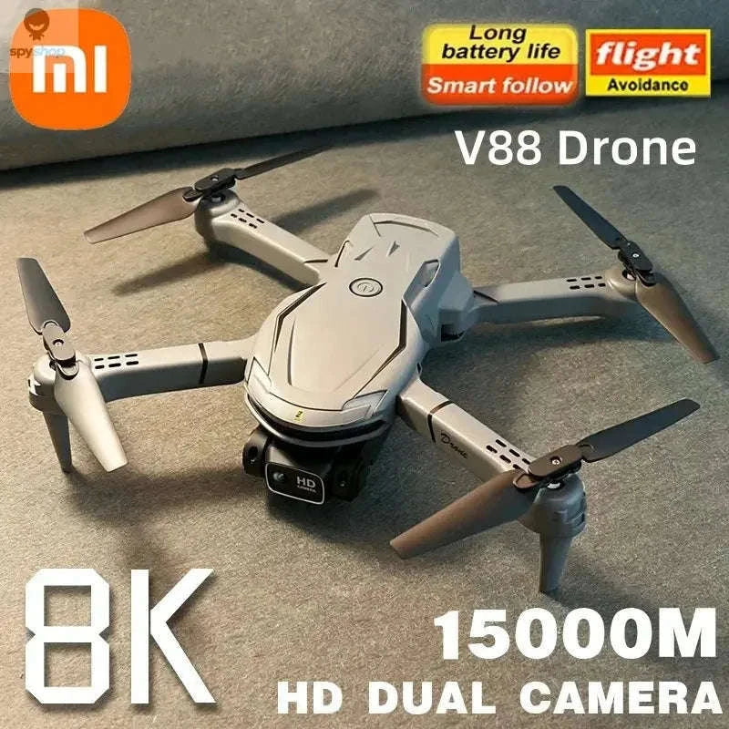 Xiaomi Mijia V88 8K Dual-Camera Drone-Yellow Dual 8K-1B