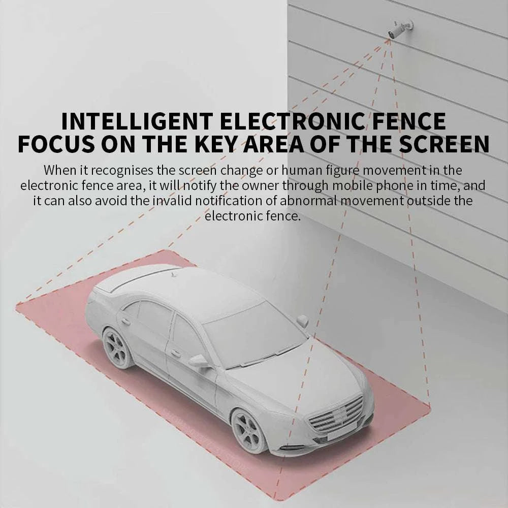 Xiaomi Outdoor Camera AW300 2K WiFi Security Cam Night Vision IP66-Chinese Version / US Plug