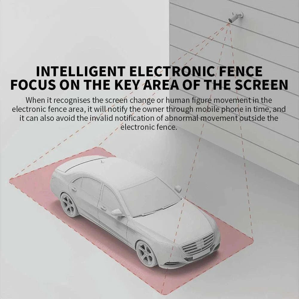 Xiaomi Outdoor Camera AW300 2K WiFi Security Cam Night Vision IP66-Chinese Version / US Plug