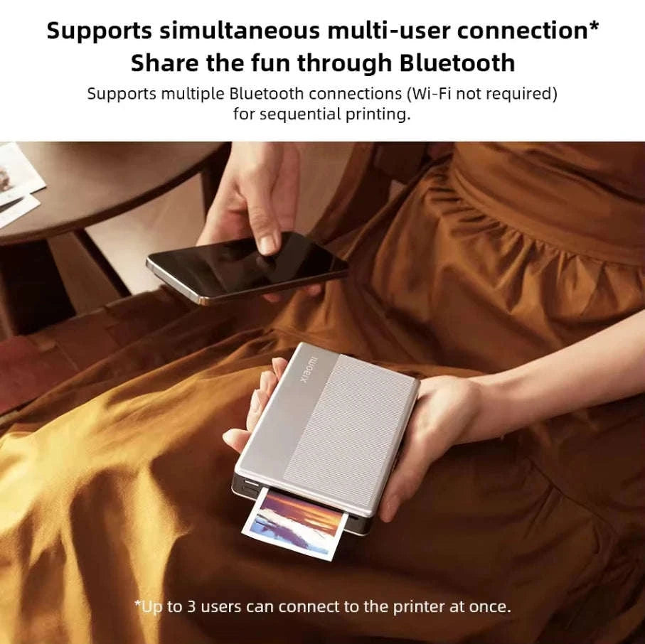 Xiaomi Portable Photo Printer 1S/Pro Bluetooth Thermal Photo Printer-Xiaomi Photo Printer Pro / spain