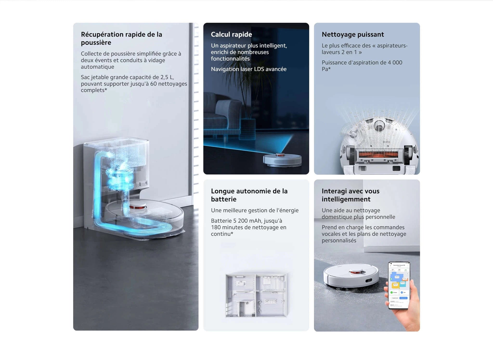 Xiaomi Robot Vacuum X10 EU White – Smart, Powerful Home Cleaning-Default Title