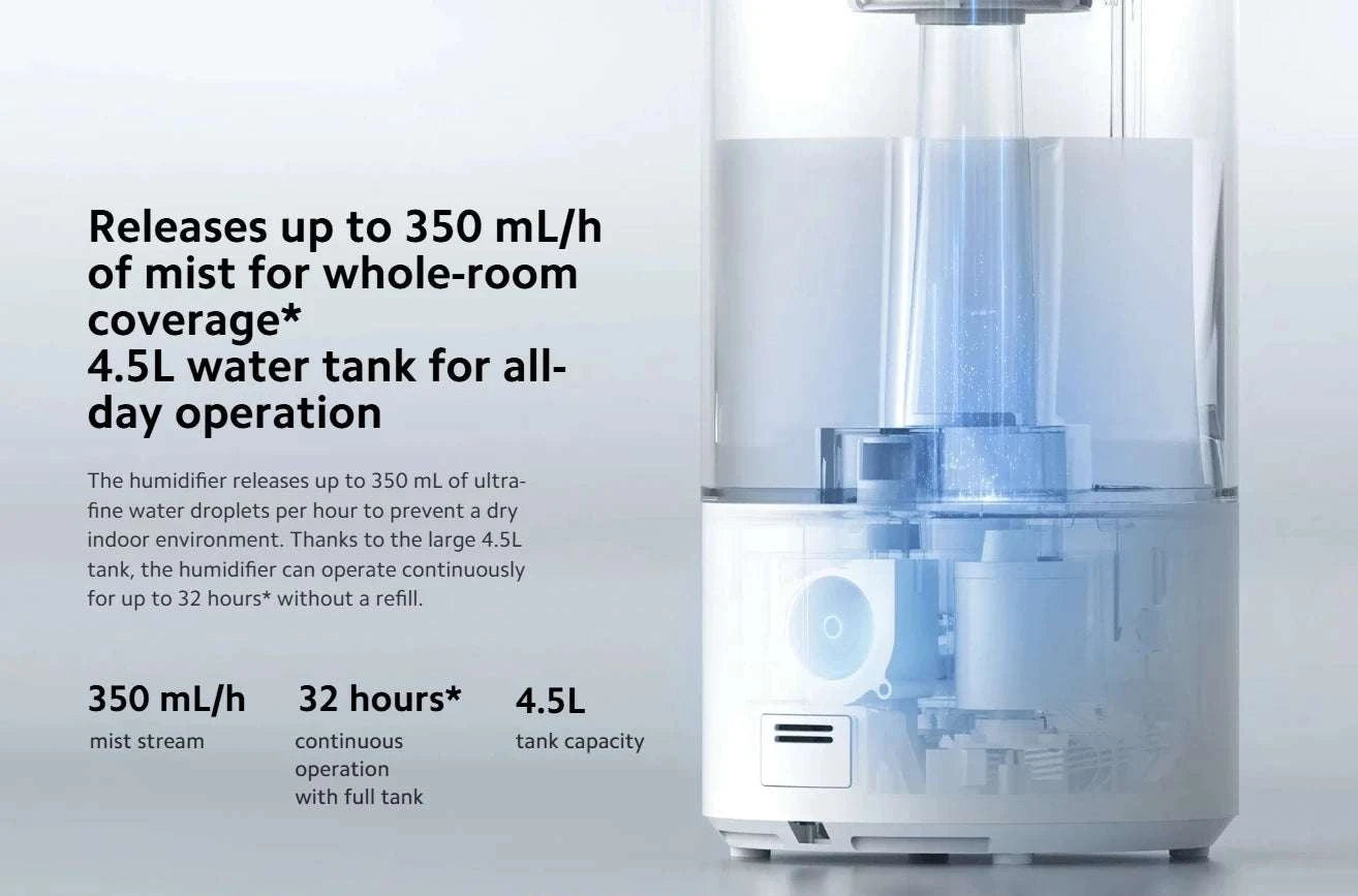 Xiaomi Smart Antibacterial Humidifier 2 4.5L UV-C Mist Control-Xiaomi Humidifier 2 / EU