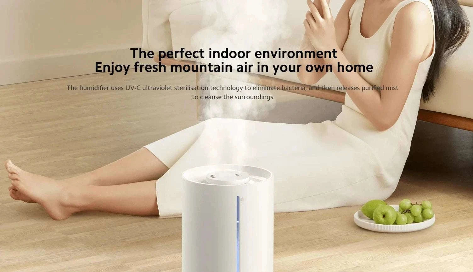 Xiaomi Smart Antibacterial Humidifier 2 4.5L UV-C Mist Control-Xiaomi Humidifier 2 / EU
