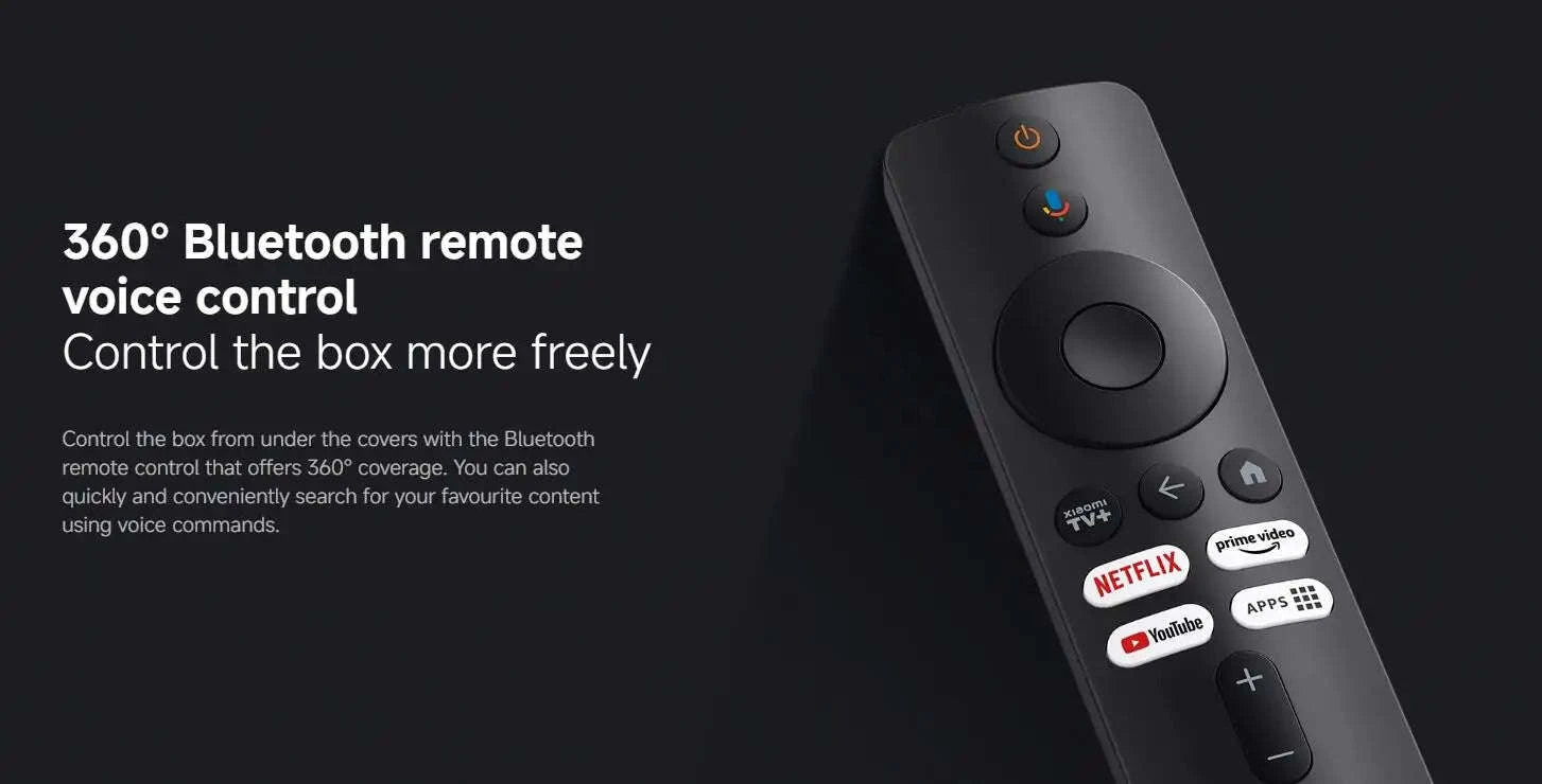 Xiaomi TV Box S 3rd Gen 4K Google TV Streaming Box-Xiaomi TV Box S (3rd Gen) / EU Plug / spain