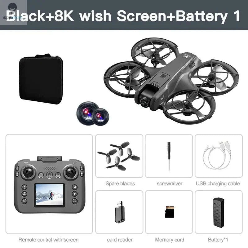 Xiaomi V666 Mini Drone-Black-8k-battery-2
