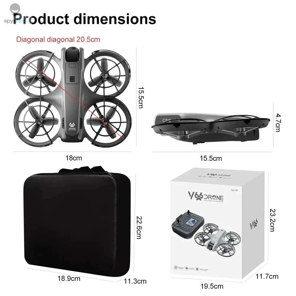 Xiaomi V666 Mini Drone-Black-8k-battery-2