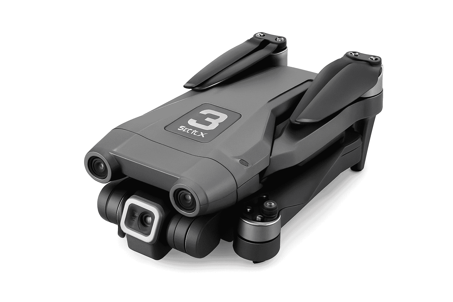 Xiaomi Z908 Pro 8K Foldable Drone with Visual Sensors-Black-4K-2S-battery1