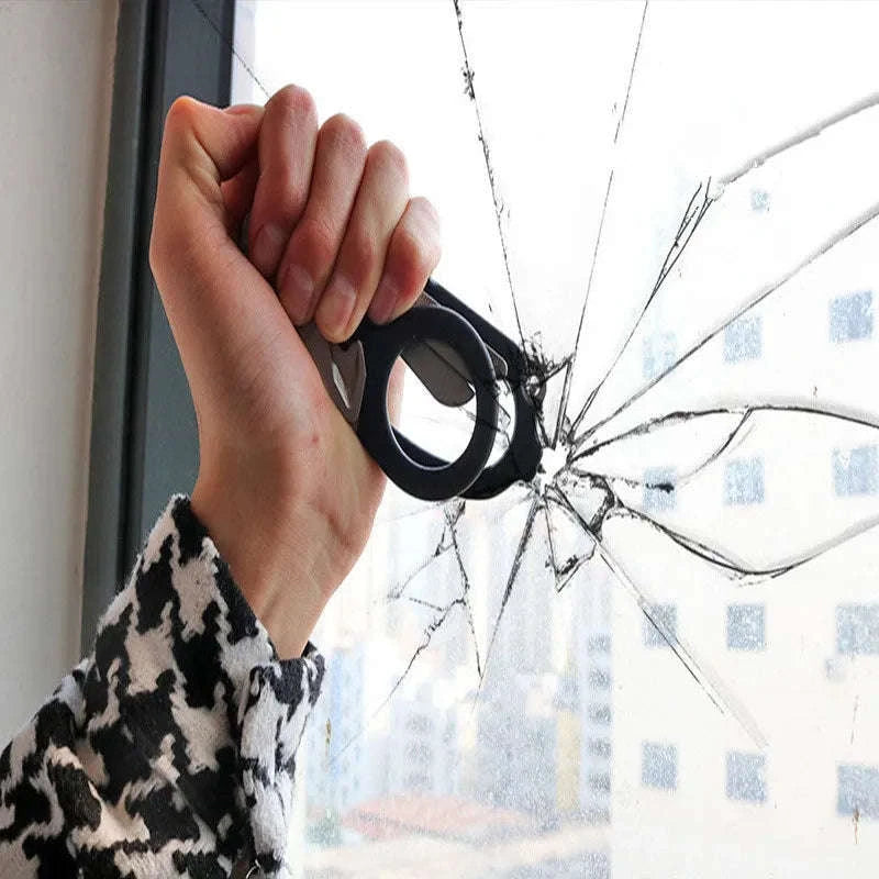 XIAOTREE Multifunction Scissors – Tactical Survival Tool-Orange