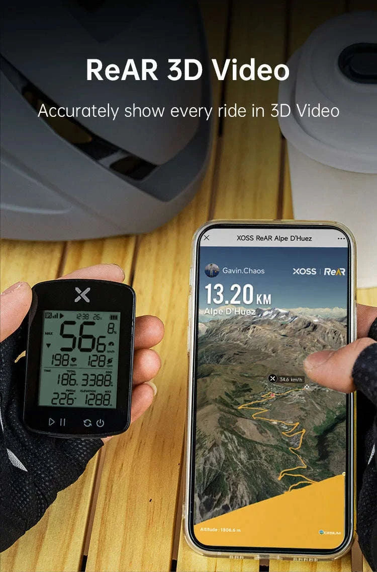 XOSS G2 GPS Cycling Computer-G2 Plus with ARENA
