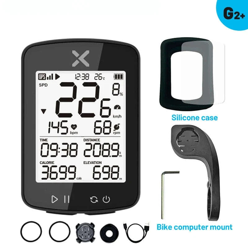 XOSS G2 GPS Cycling Computer-G2 Plus with ARENA
