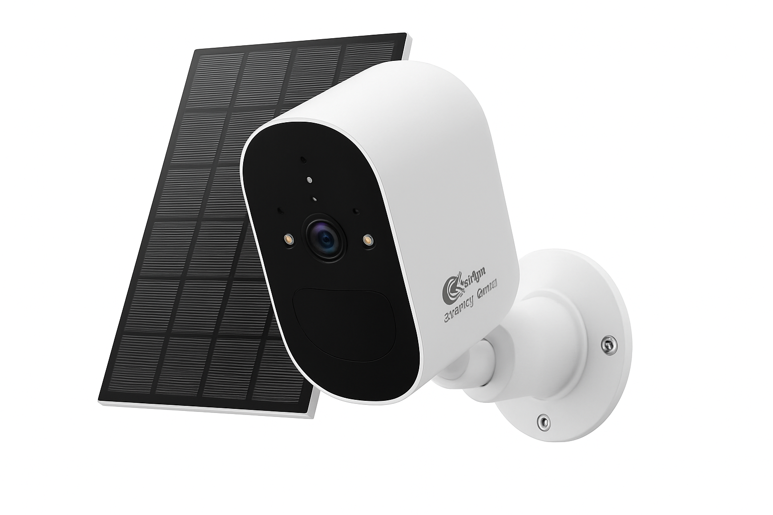 Solar-WLAN-Sicherheitskamera 1080P für den Außenbereich mit Nachtsicht und Benachrichtigungen