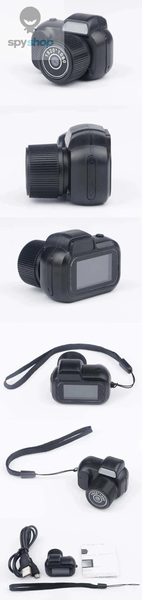 Y3000 Mini Camera 1080P HD Recorder with LCD Screen-Camera Add 32G