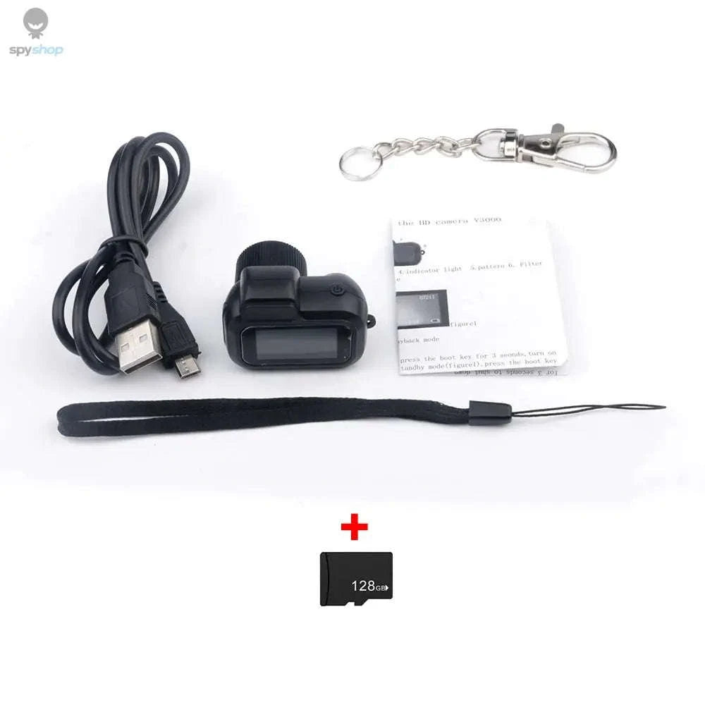 Y3000 Mini Camera – 1080P Portable HD Recorder with LCD Screen-Camera Add 32G