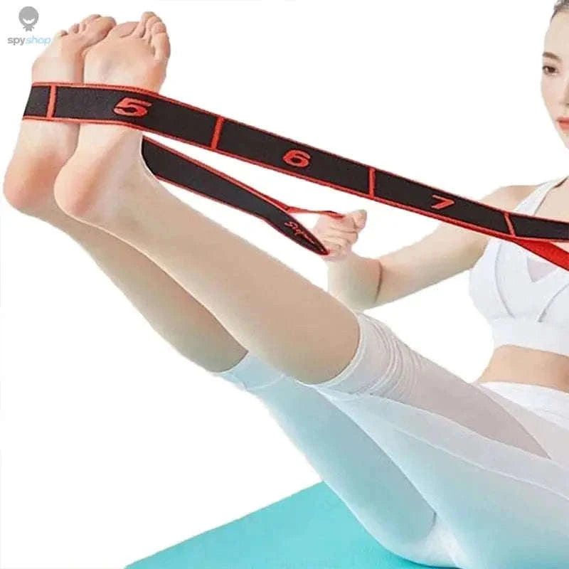 Yoga Stretch Resistance Band for Flexibility and Strength Training-Purple
