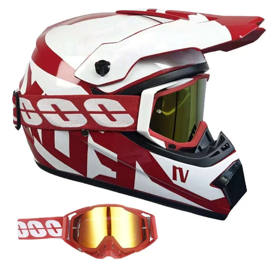 Youth Motocross & Dirt Bike Helmet for Young Riders, DOT Certified-G / S