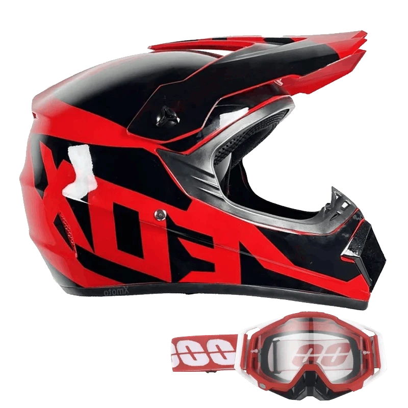 Youth Motocross & Dirt Bike Helmet for Young Riders, DOT Certified-G / S