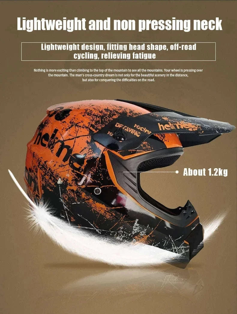 Youth Motocross & Dirt Bike Helmet for Young Riders, DOT Certified-G / S