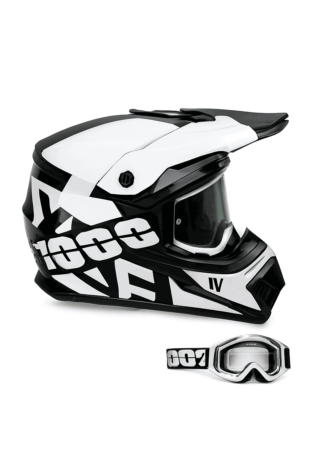 Youth Motocross & Dirt Bike Helmet for Young Riders, DOT Certified-G / S