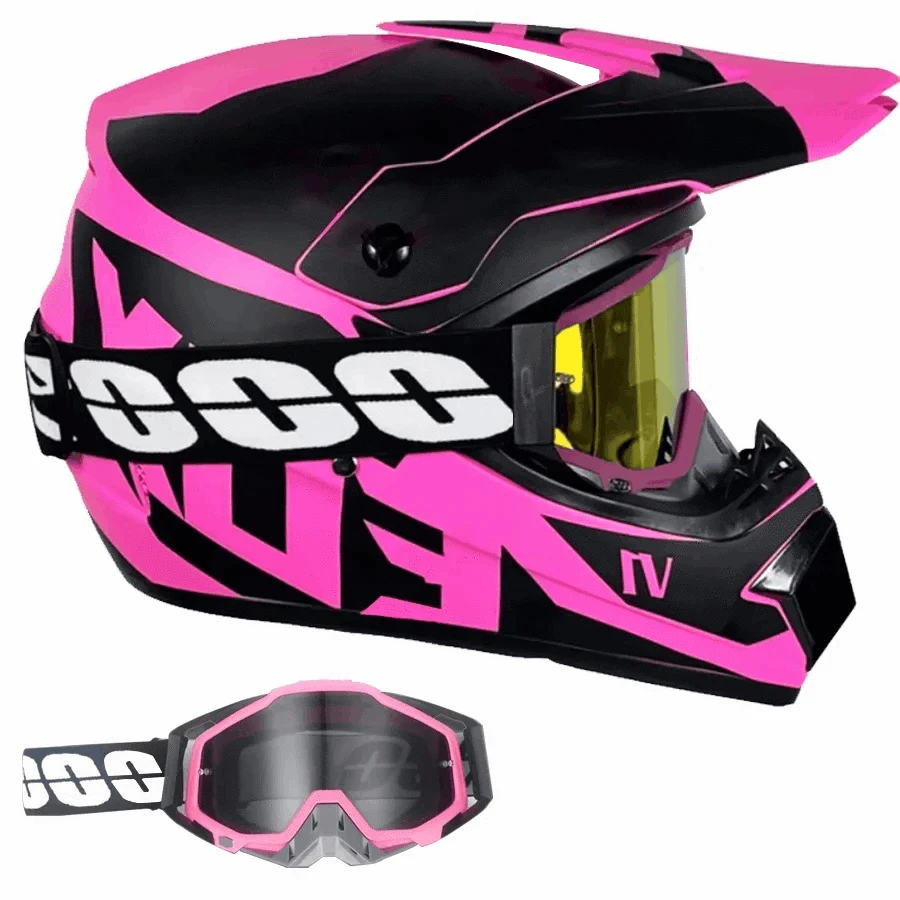 Youth Motocross & Dirt Bike Helmet for Young Riders, DOT Certified-G / S