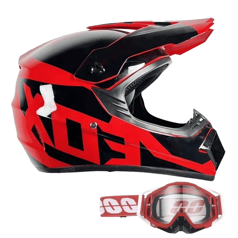Youth Motocross & Dirt Bike Helmet for Young Riders, DOT Certified-G / S