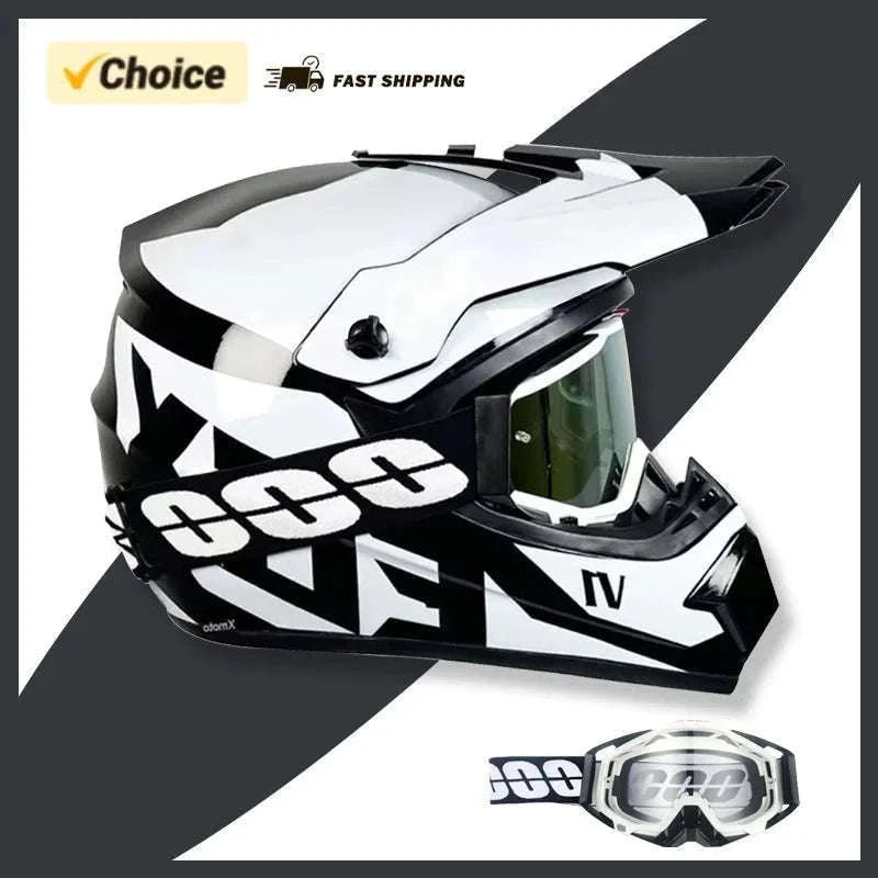 Youth Motocross & Dirt Bike Helmet for Young Riders, DOT Certified-G / S