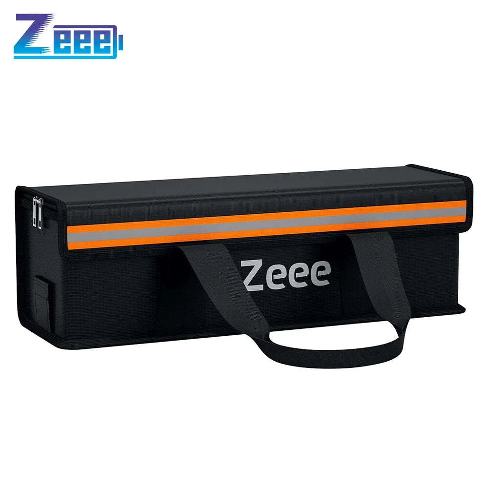 Zeee LiPo Safety Bag Fireproof Battery Storage Case-Long / United States