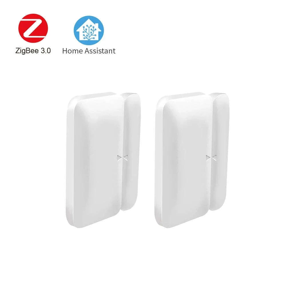Zigbee Smart Door & Window Sensor with App Alerts for Home Security-HA-ZB