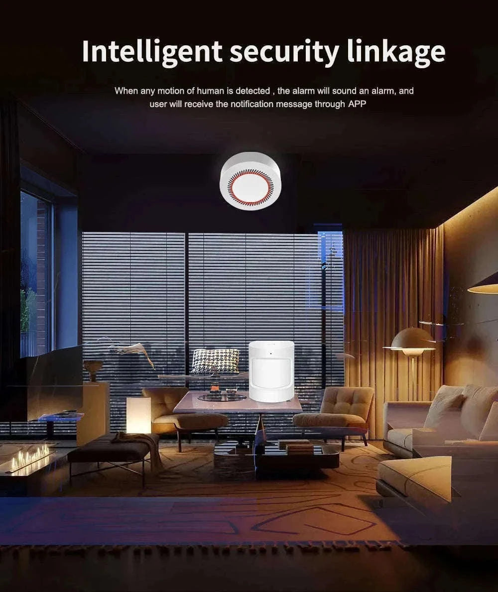 Zigbee Smart Motion Sensor with Real-Time Alerts for Home Security-tuya zigbee