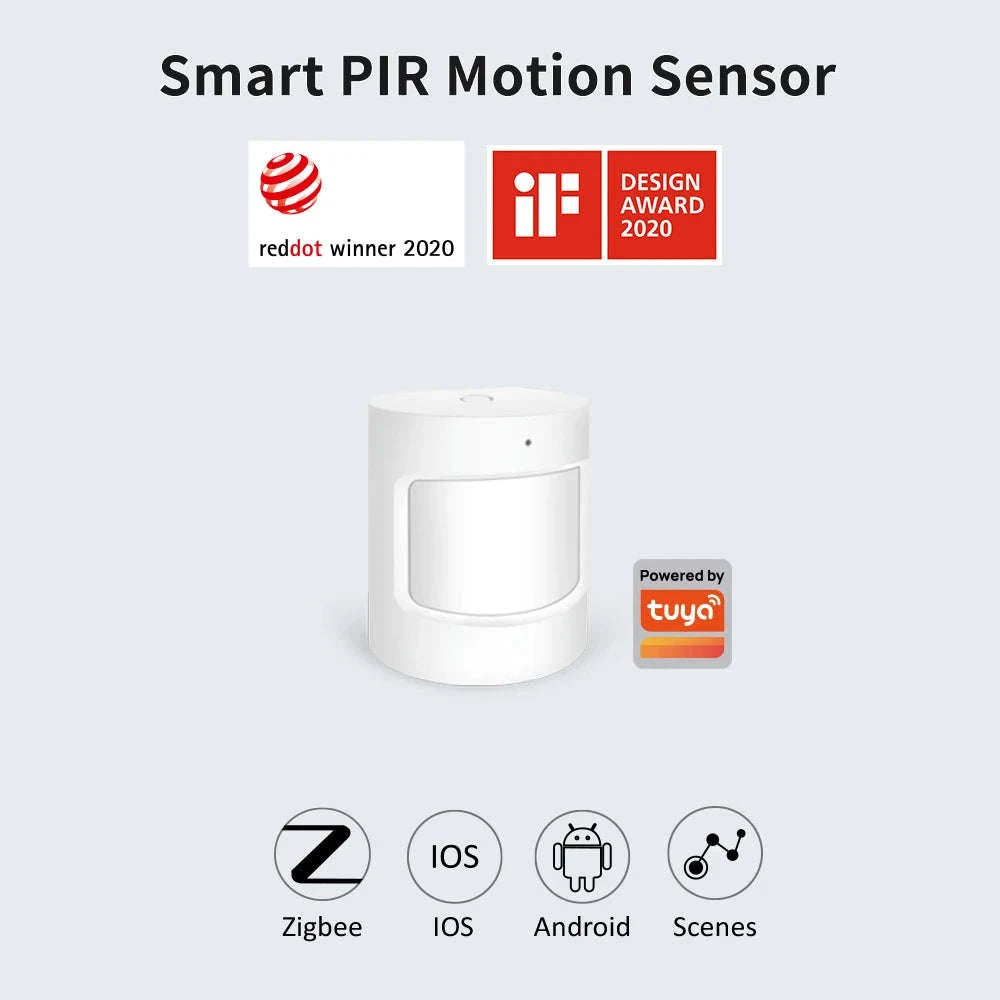 Zigbee Smart Motion Sensor with Real-Time Alerts for Home Security-tuya zigbee