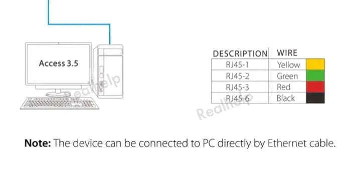 ZKTeco Fingerprint Attendance Terminal with Wi‑Fi and 3000 Templates-Machine No ADMS No Card / Spanish