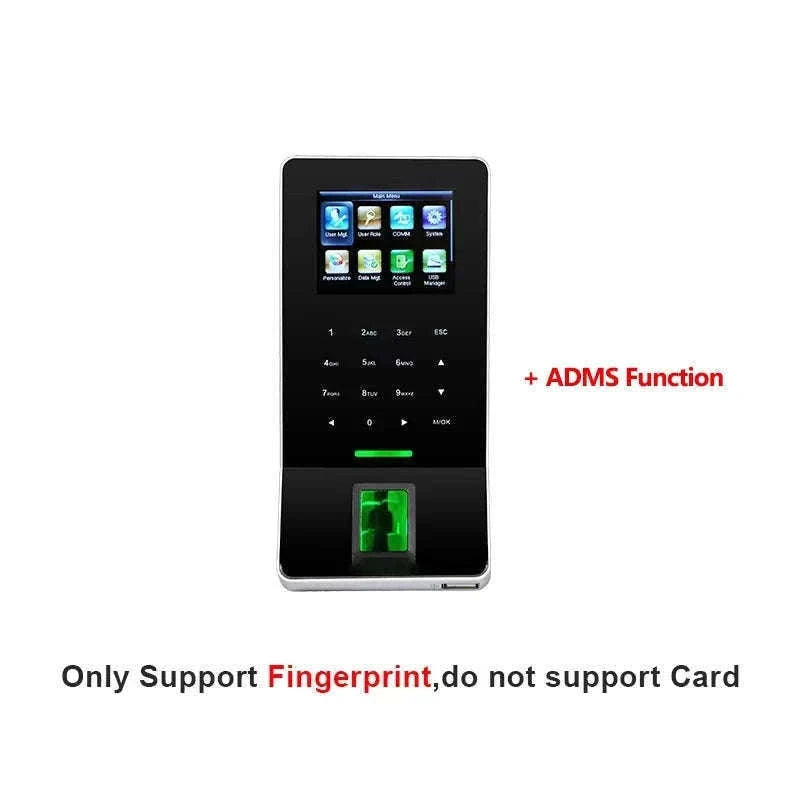 ZKTeco Fingerprint Attendance Terminal with Wi‑Fi and 3000 Templates-Machine No ADMS No Card / Spanish