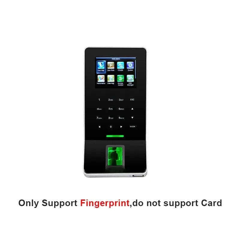 ZKTeco Fingerprint Attendance Terminal with Wi‑Fi and 3000 Templates-Machine No ADMS No Card / Spanish
