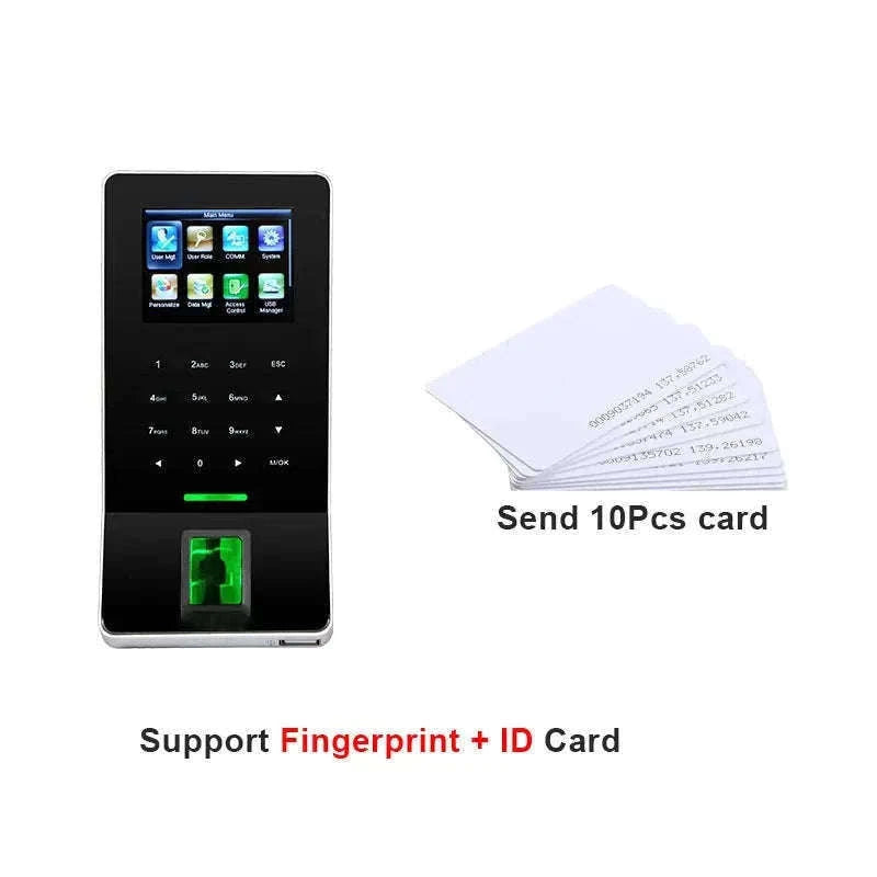 ZKTeco Fingerprint Attendance Terminal with Wi‑Fi and 3000 Templates-Machine No ADMS No Card / Spanish