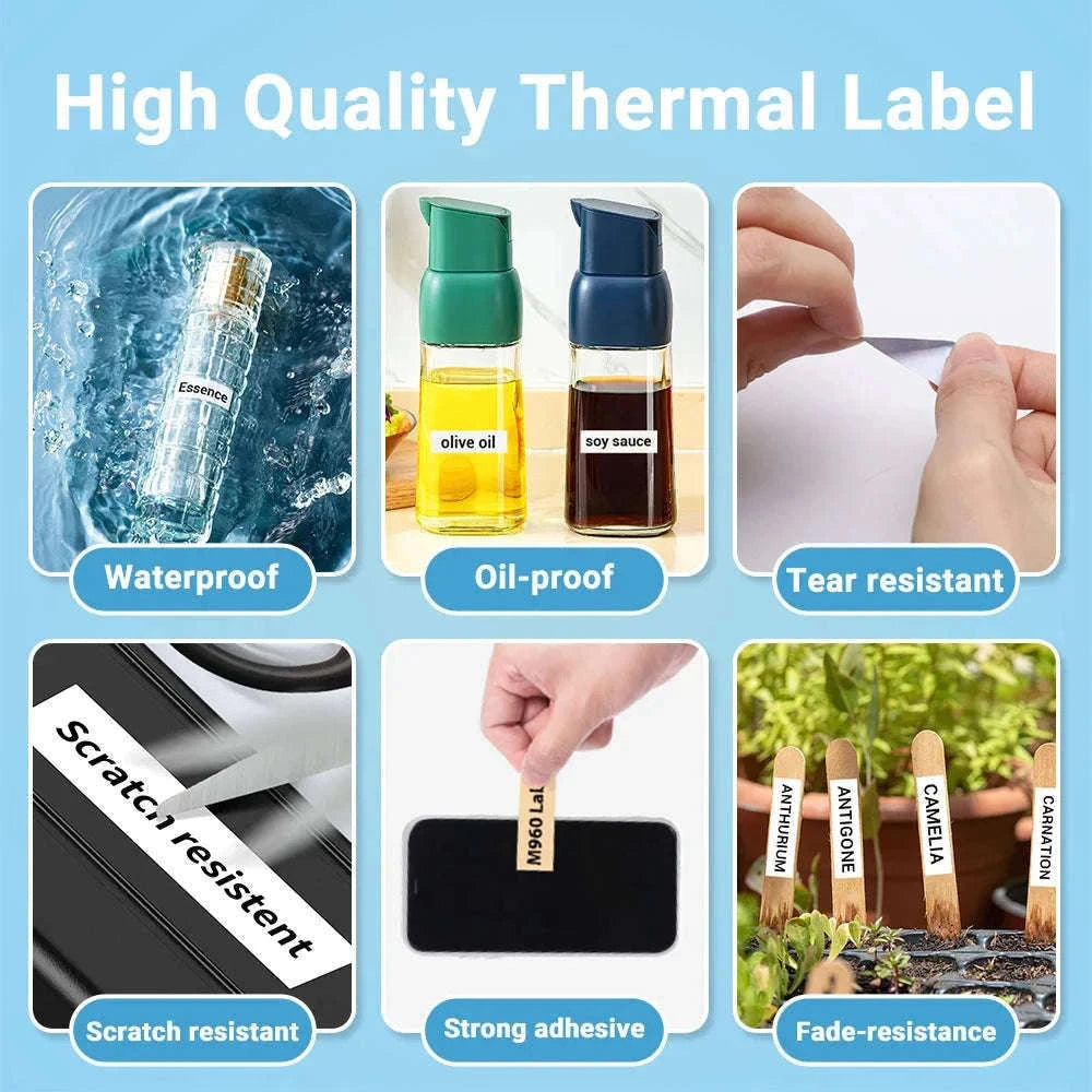 Zodzi Q30 Mini Thermal Label Printer for Home and Office-White Printer / China Mainland