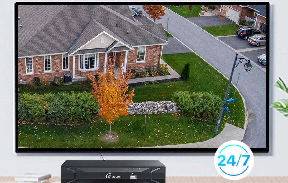 ZOSI 4MP PoE Outdoor Security Camera System with 8CH NVR-8PCS Cameras / spain / 2T